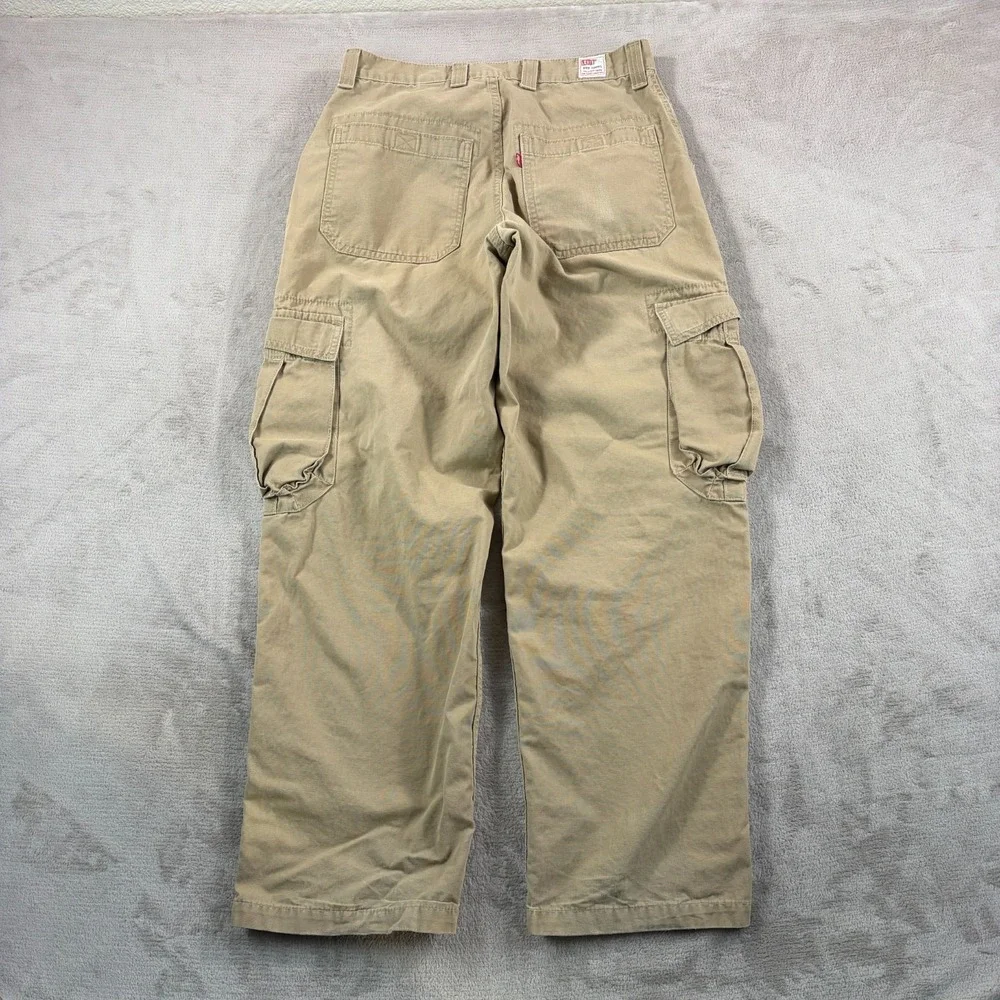 Vintage Levis Cargo Pants Men 31x31 Military Paratrooper Gorp Y2K Made in USA 90